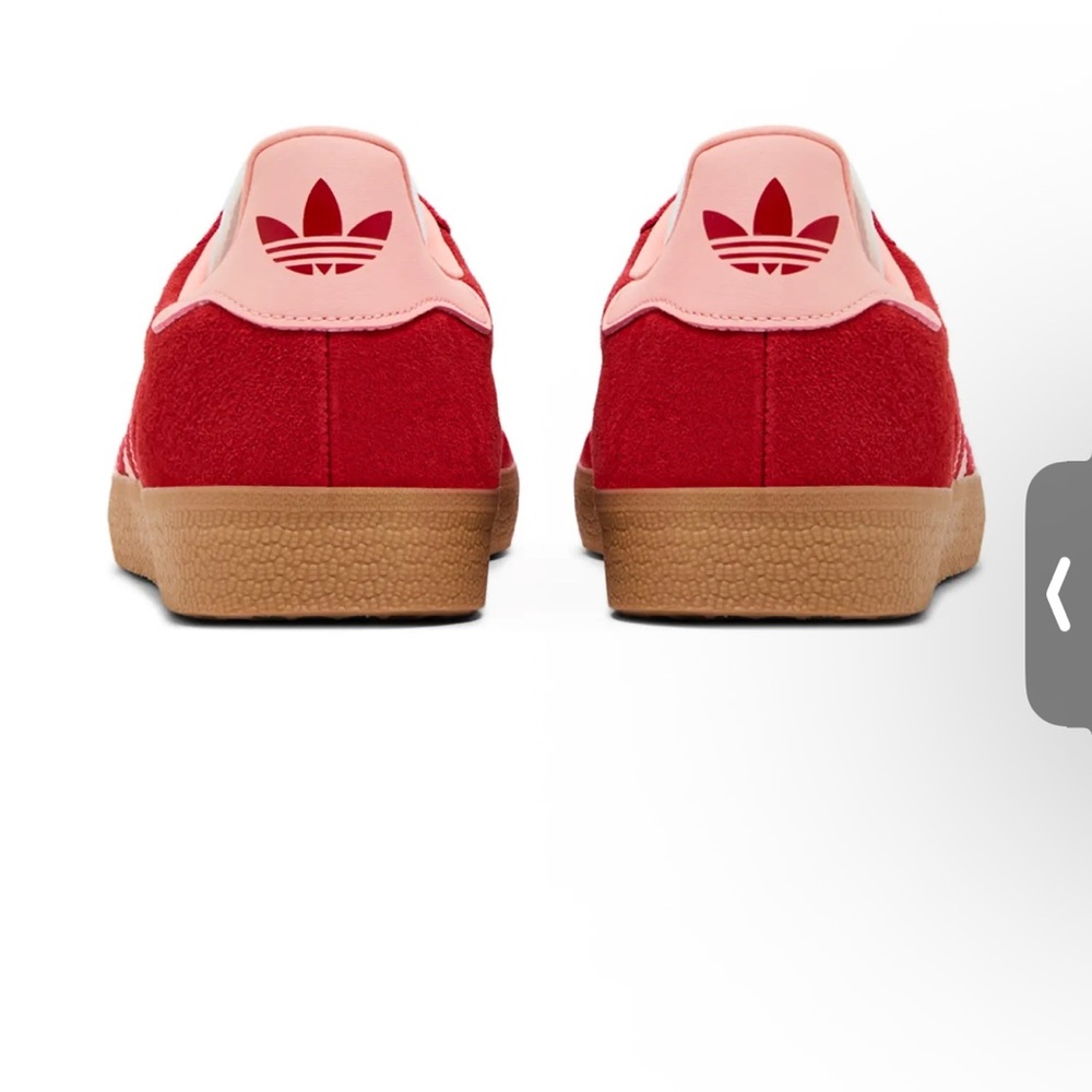 Adidas Gazelle Red and Pink Sneakers - Picture 6 of 7